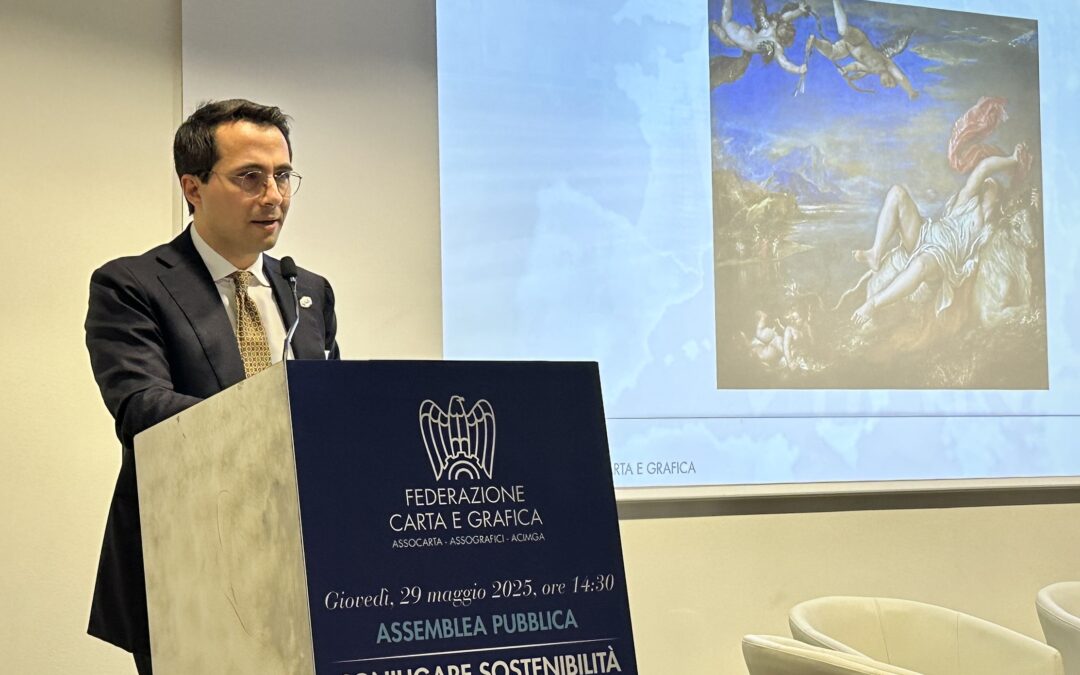I primati, l’Europa, l’agenda della filiera: Andrea D’Amato nuovo presidente della Federazione Carta e Grafica