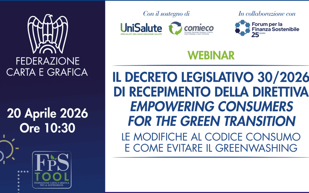 Più chiarezza per i consumatori: le nuove norme EmpCo spiegate in un webinar il 20 aprile